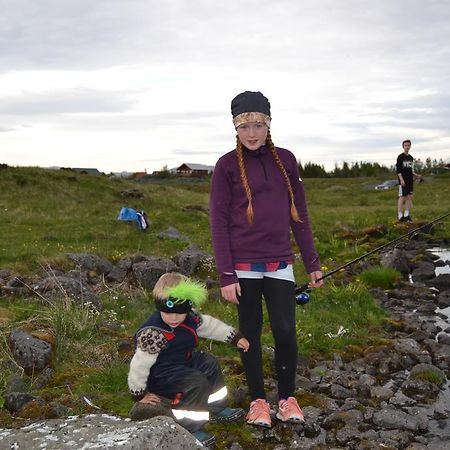 Thingvellir Lake Cottage Veithilundur Bagian luar foto