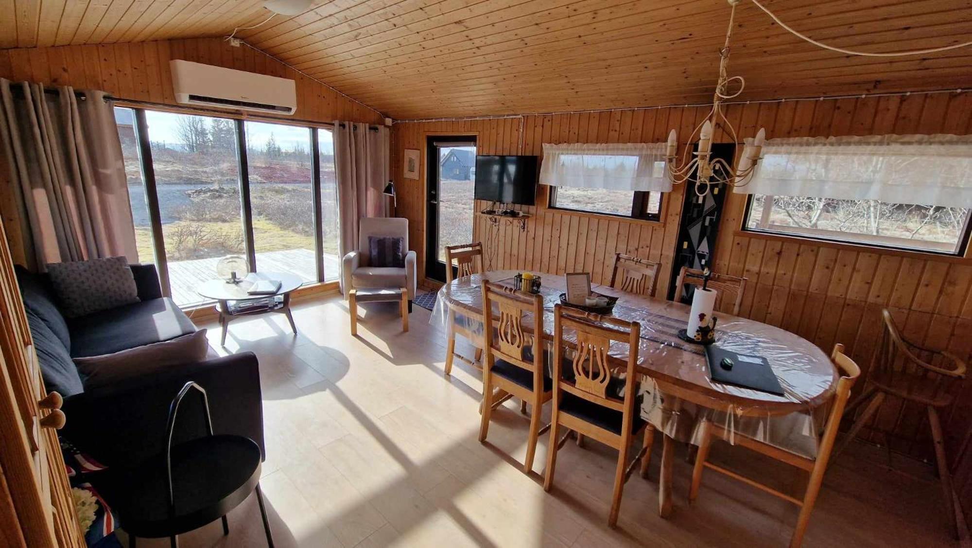 Thingvellir Lake Cottage Veithilundur Bagian luar foto