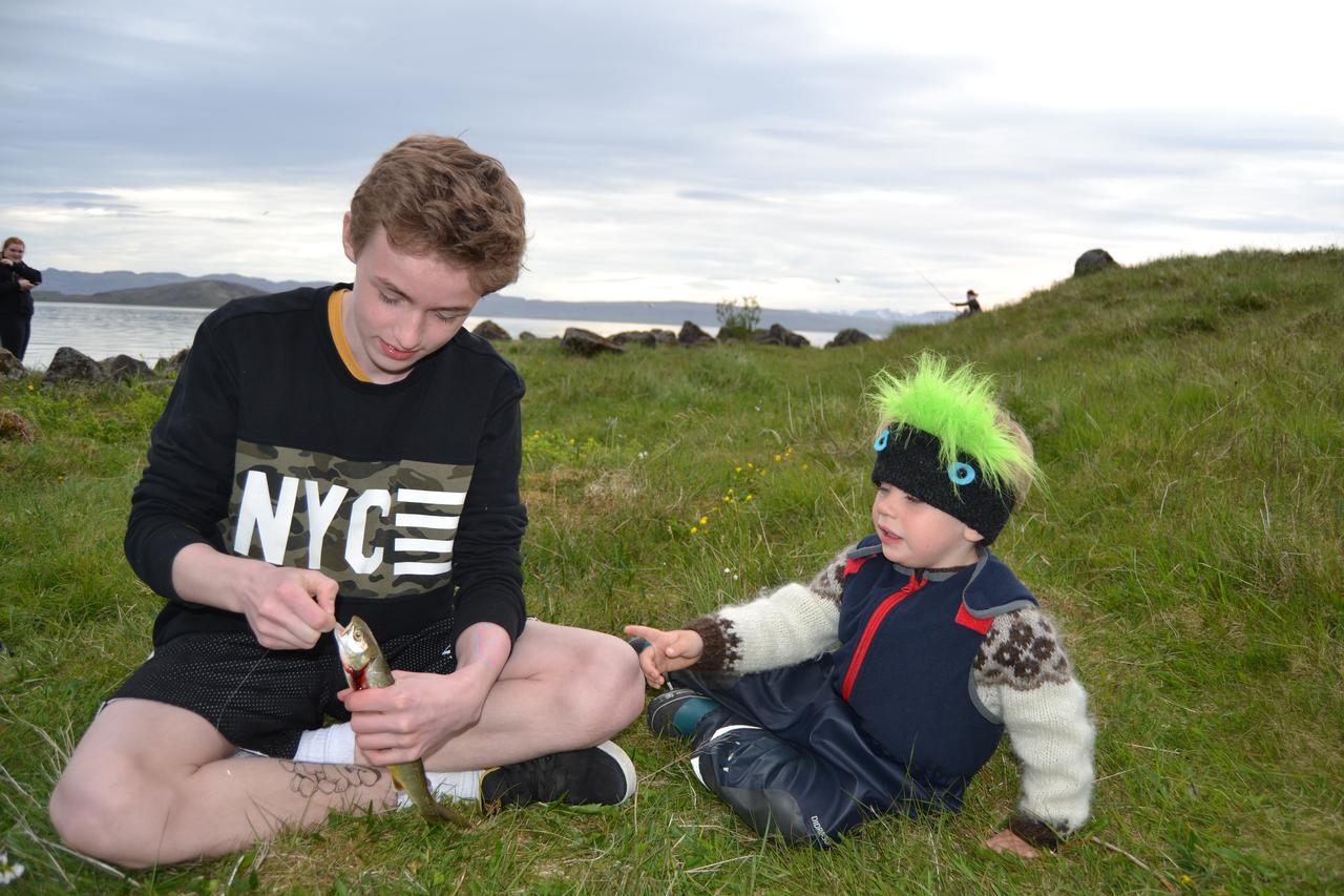 Thingvellir Lake Cottage Veithilundur Bagian luar foto